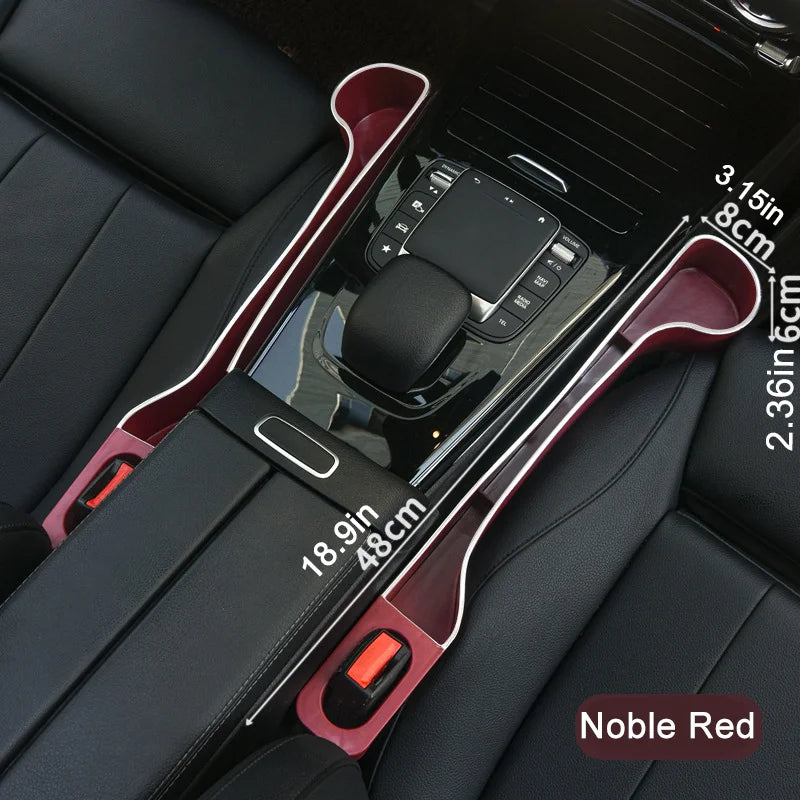 2Pcs Universal Car Seat Gap Plug Strip Side Seam Car Gap Filler Leak Proof Seat Gap Storage Organizer Interior Decor Accessories