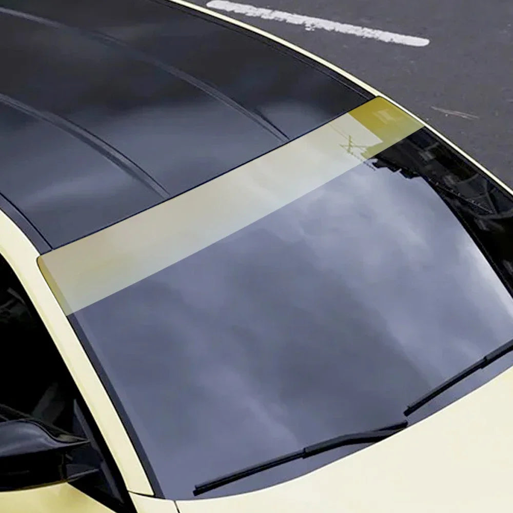 Car Windshield Solar Film 20X150cm Window Tint Vinyl Wrap Sunshade Protector Dyeing Film for Car Heat Insulation Sun Protection