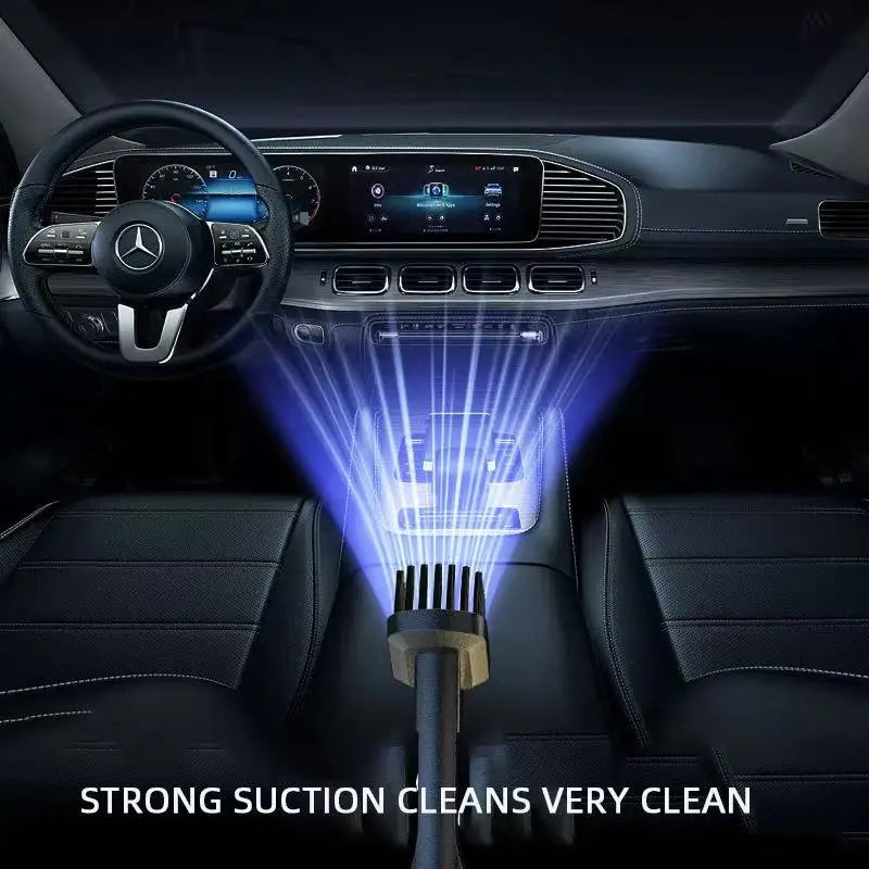 Wireless Vacuum Cleaner Powerful Suction Rechargeable Handheld Vacuum Cleaner Quick Charge for Car Home Pet Hair