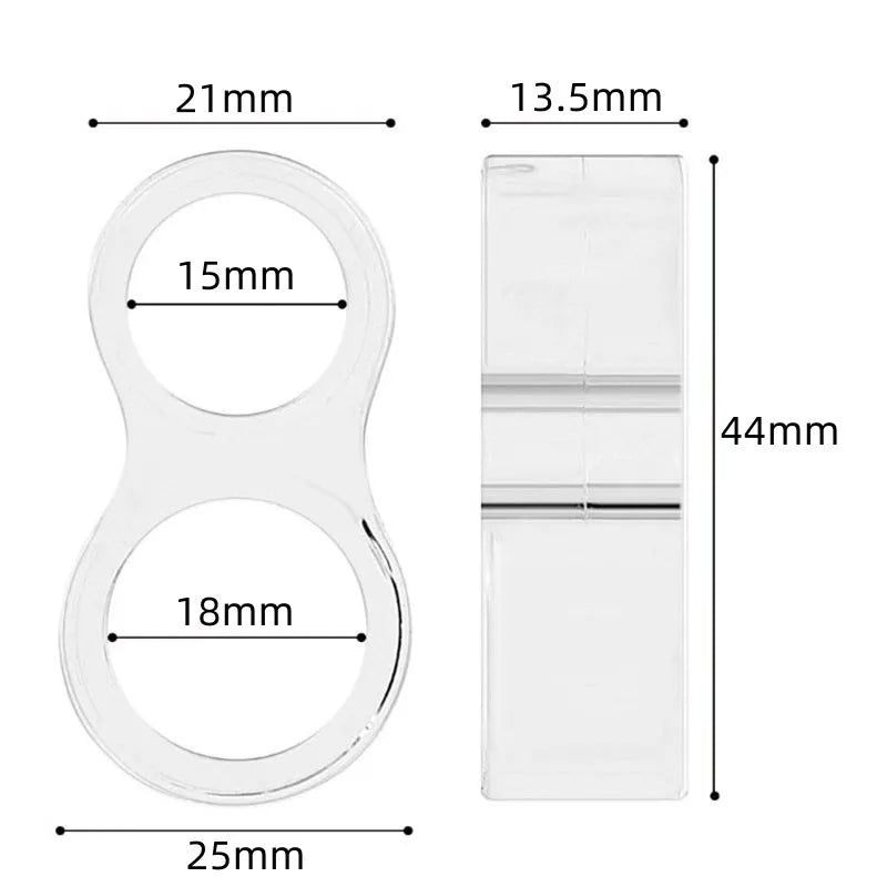 New 8-1PC Handles Door Stopper Punch-free Door Stops Transparent Round Protection Door Knob Bumper Walls Furniture Protector Pad