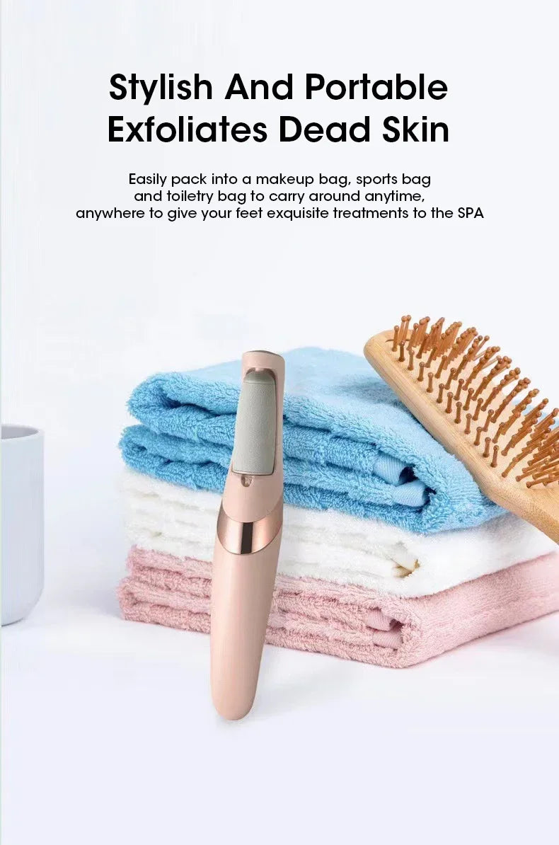 USB Electric Foot File Foot Pedicure Tools Grinder Dead Skin Callus Remover Hard Cracked Remove Callus Rubbing Pedicure FootCare