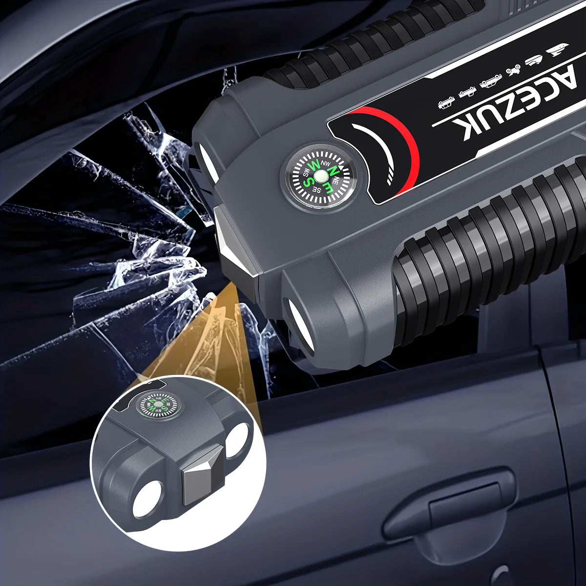 12V Portable Car Jump Starter Automatic Battery Booster Charger