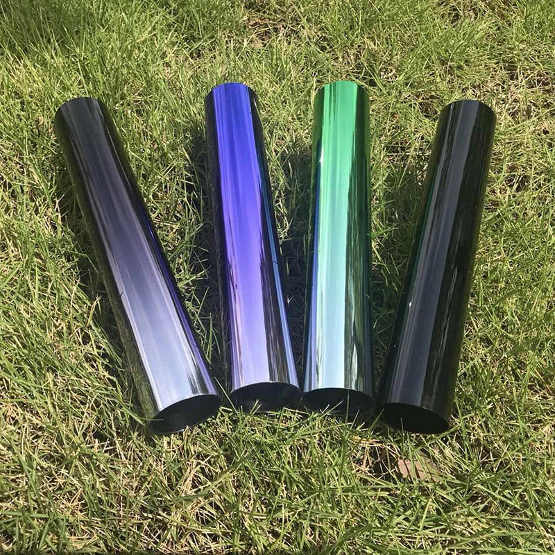 20X150cm Car Sun Shade Front Windshield Sunshade Protector Solar Window Tint Film Heat Insulation Color Changing Film Universal