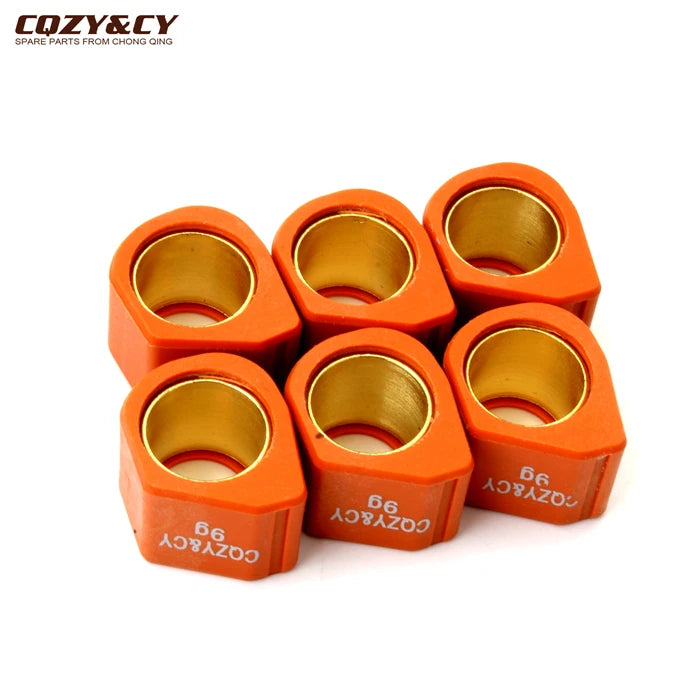 Racing Variator Roller Weights 21x17mm 9g 11.5g 13g 14g For Aprilia Atlantic 125 200 250 300ie Carnaby 250ie Sport City 200cc