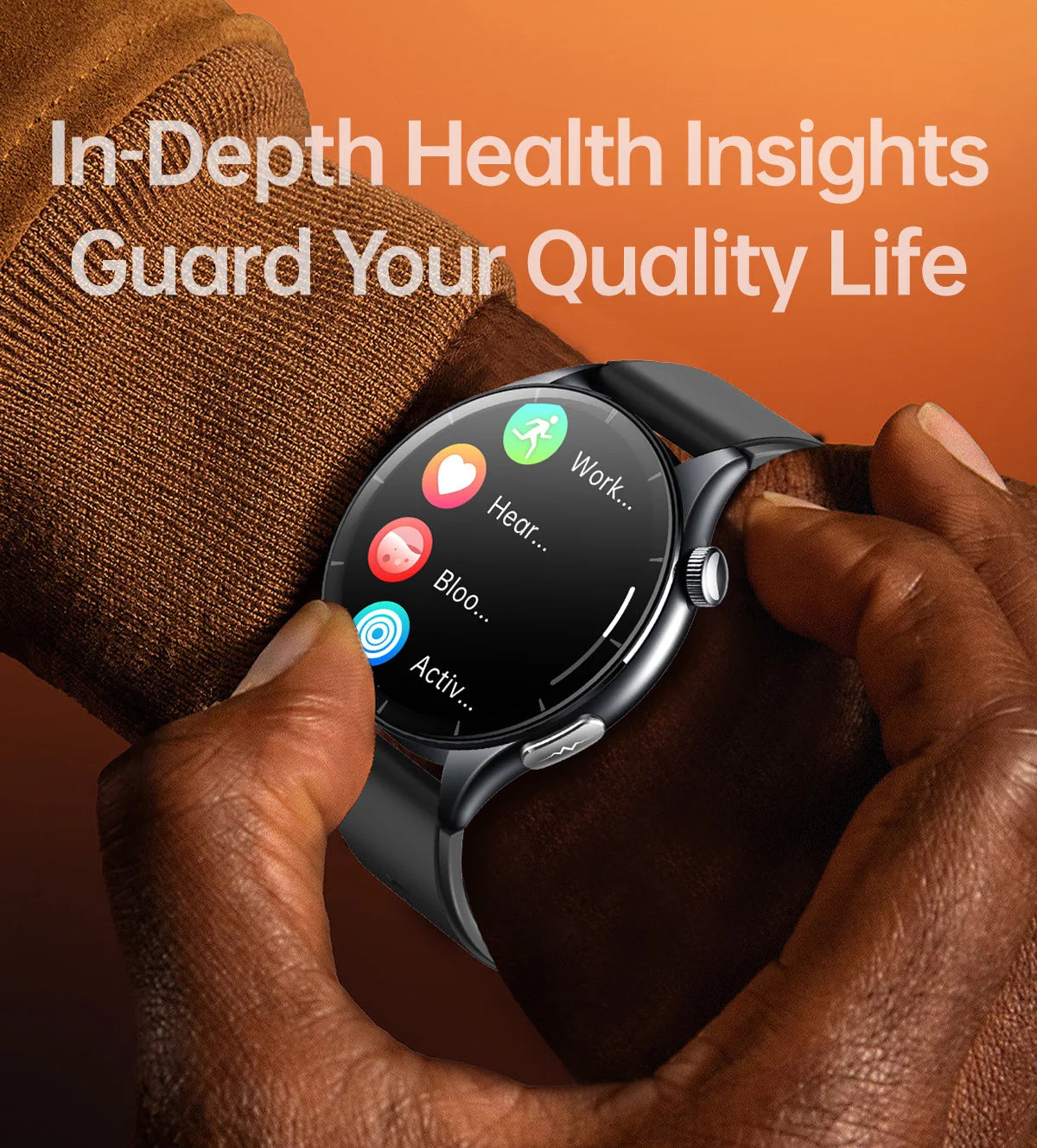 2025 New NFC+ECG+PPG Health Smart Watch BMI Fat Heart Rate Blood Pressure Watch 380mAh BT Call IP68 Waterproof Sports Bracelet