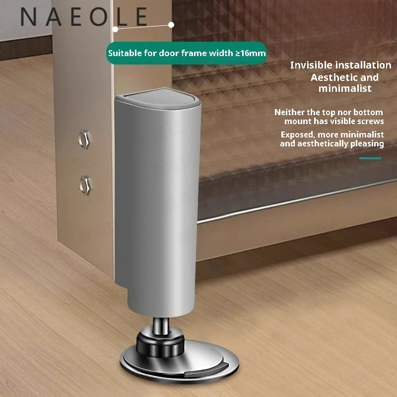 Door Top No Drilling Adjustable Suction Anti-collision Stopper Bedroom Door Strong Magnetic Household Door Collision