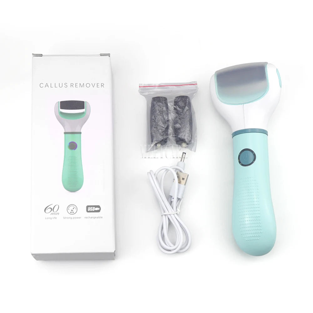 Electric Foot Grinder Dead Skin Remover Feet Scrubber Callus Pedicure Shaver Remove Dry Dead Cracked Safe Foot Care Repair