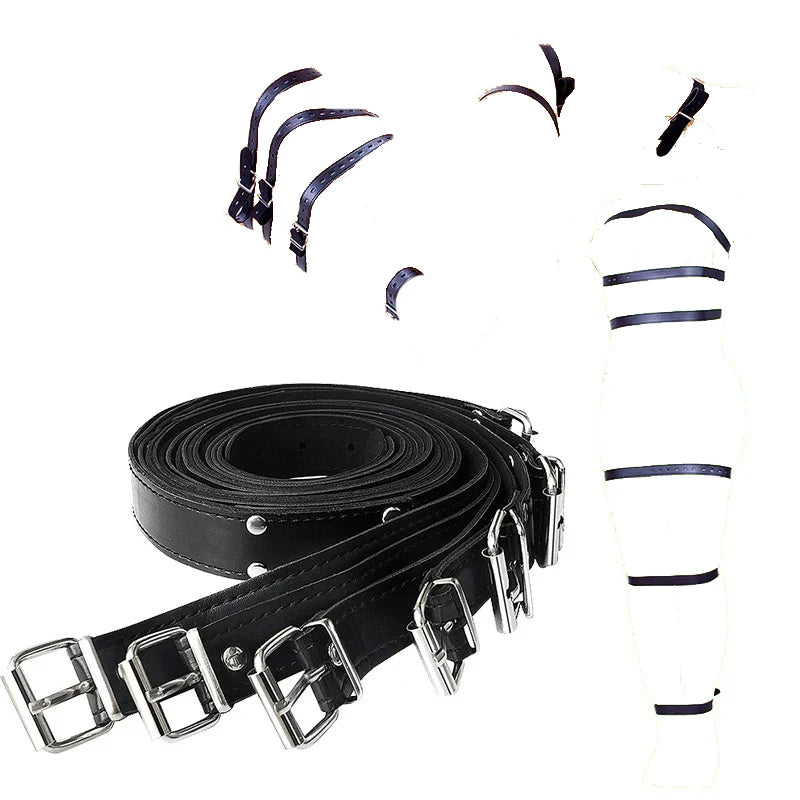 Sex Rope Shibari Japanese BDSM Bondage Strap Couple Slave Fetish Harness Adjustable Belt SM Restraint Adult Game Couple Sextoy