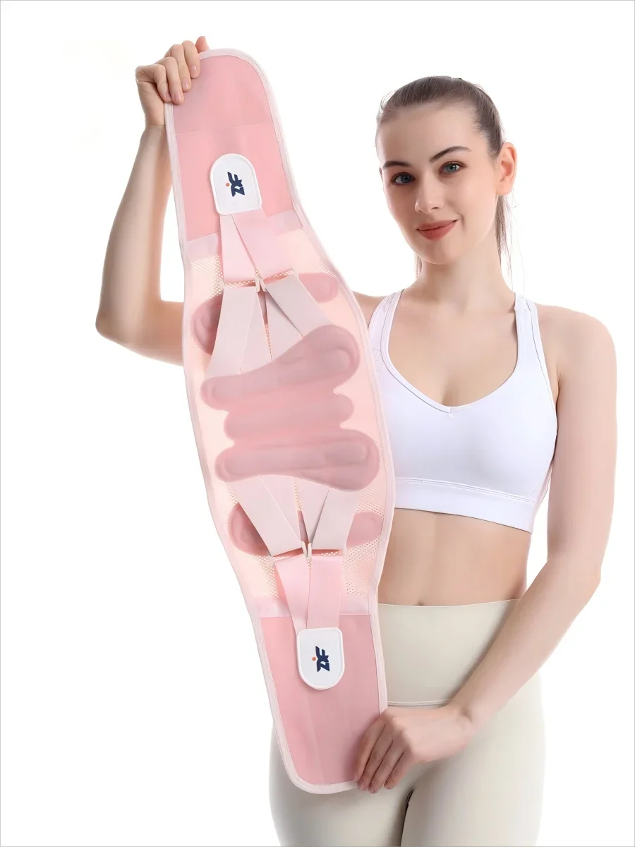 Adjustable Back Support Belt  Lumbar Support Breathable Lower Back Brace for Sciatica Scoliosis Herniated Disc Sciatica