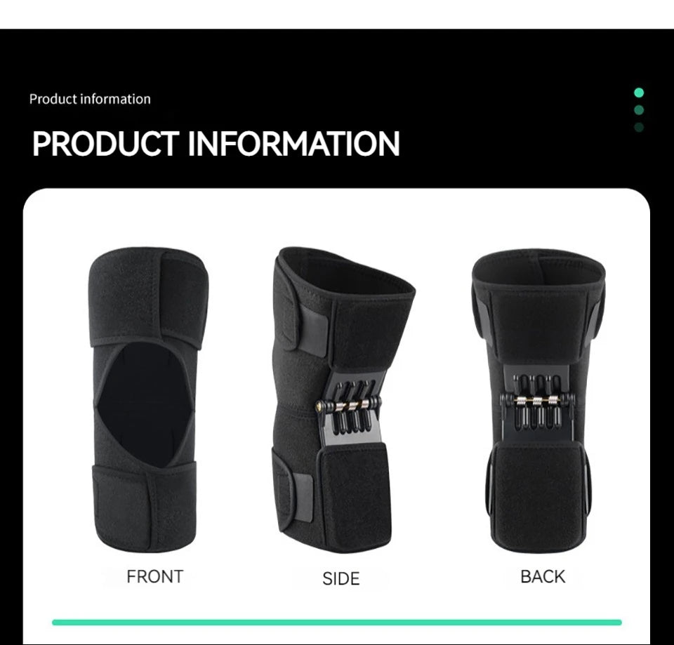 1Pcs Knee Support Medical Power Lift Knee Weakly Brace Joint Support Spring Stabilizer Gym sports Heath Care Leg Stretcher