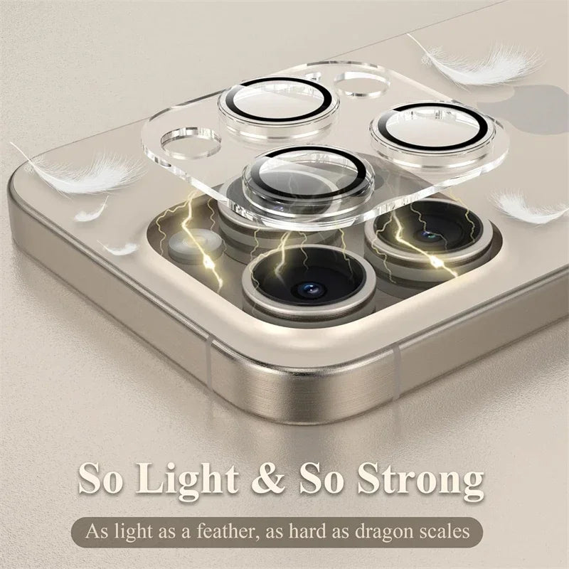 Mobile Phone Camera Lens Protector for IPhone 17 Air 16 15 14 13 Pro Max 12 Mini Plus IPhone16 IPhone17 Lense Cover Accessories