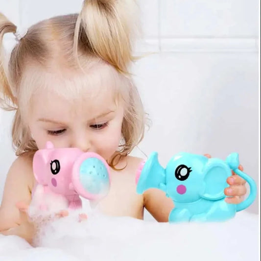Baby Bath Toy, Bathing Cute  Elephant Shower Swimming Water Spraying Clouds Shower Bath Toy For Kids Water Playing Toy