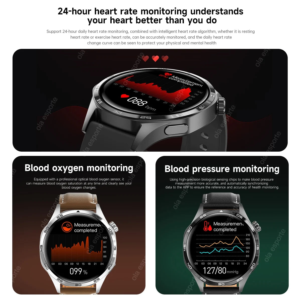 ساعة GT5 Pro الذكية الجديدة للرجال، إصدار 2025، مزودة بنظام تحديد المواقع العالمي (GPS)، وشاشة AMOLED بزاوية 360 درجة، وتقنية NFC، وبلوتوث لإجراء المكالمات، ومقاومة للماء، وميزة مراقبة الصحة، متوافقة مع نظام iOS.