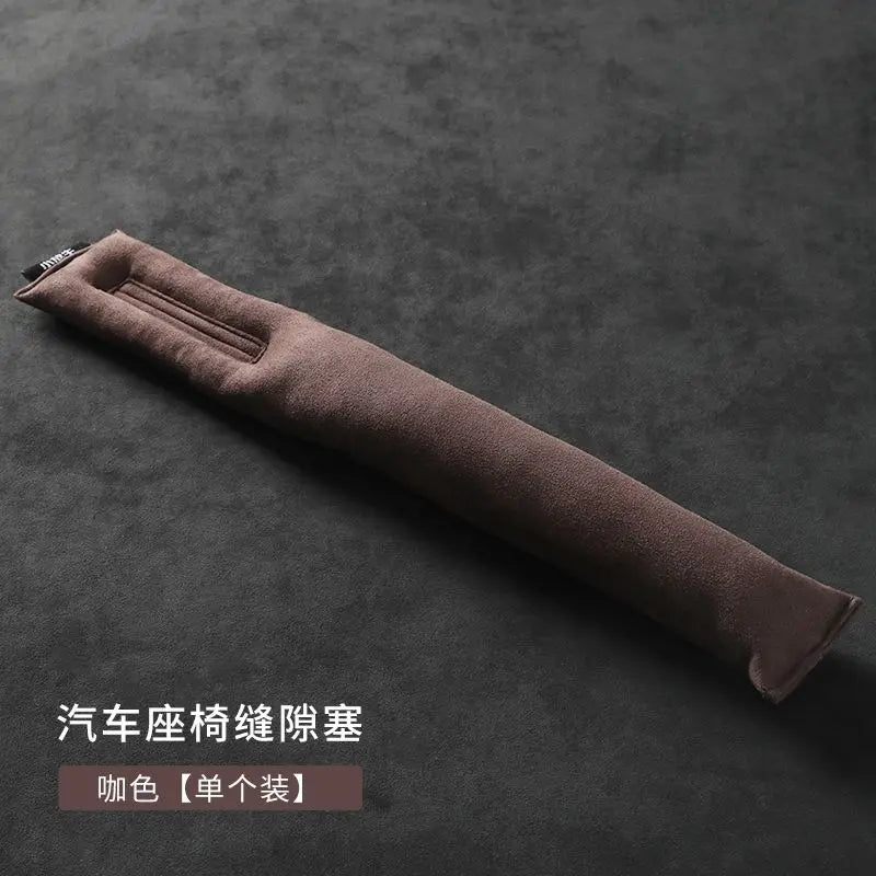 Car Seat Gap Filler Soft Car Styling Padding Leather Leak Pad Plug Spacer Universal Interior Accessories Car Organizer