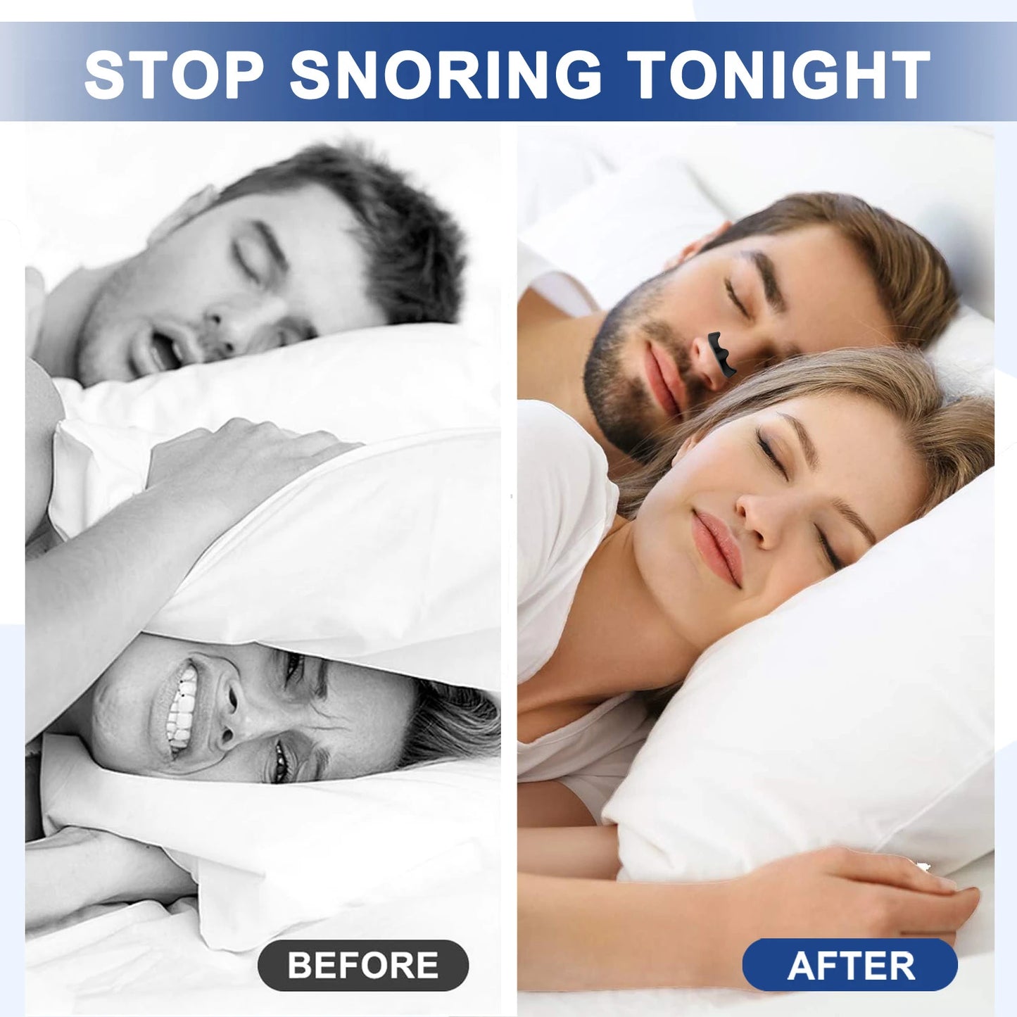 30Days Nasal breathing dilators Magnetic Nasal Strips Increase Air Intake Improve Sleep Quality Reduce Snoring