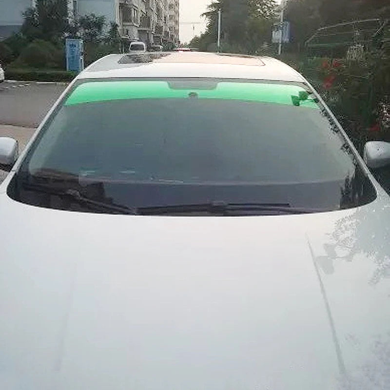 20X150cm Car Sun Shade Front Windshield Sunshade Protector Solar Window Tint Film Heat Insulation Color Changing Film Universal