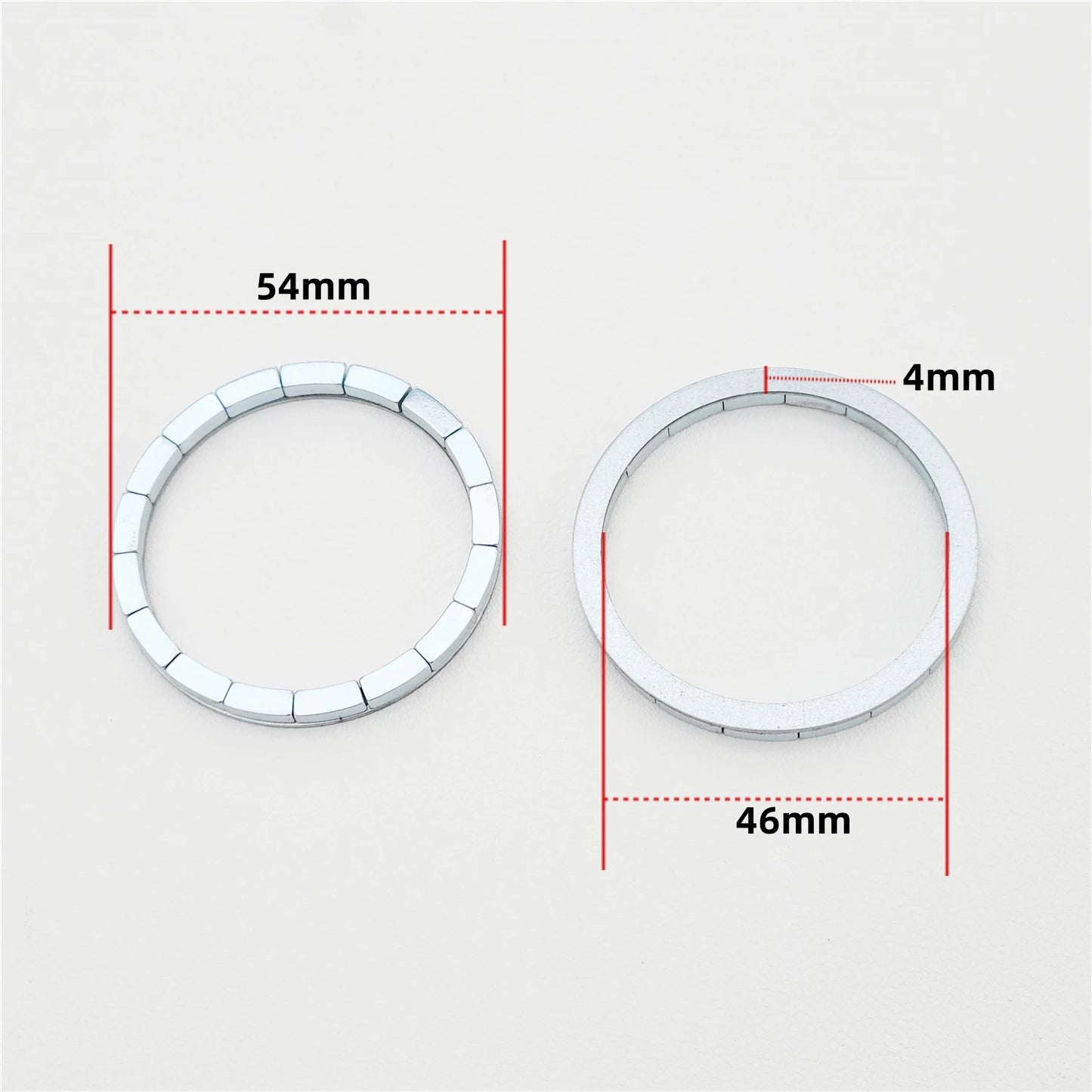 1/2 Pcs Strong Magnet For Magsafe Wireless Charger Transmitter Mobile Phone Magnetic Car Mount Holder inside Magnets Ring 4mm