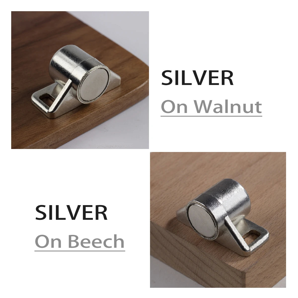 Magnet Cabinet Door Catch, Magnetic Furniture Door Stopper Closer Strong Super Powerful Neodymium Wardrobe Magnets Latch
