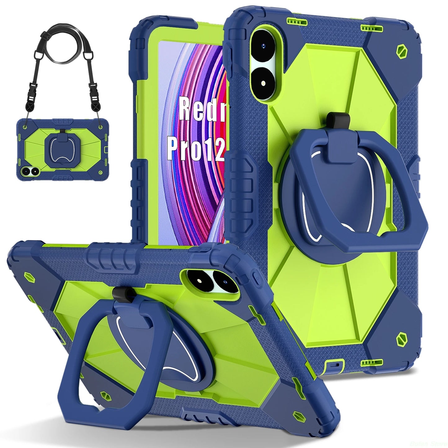 Kids Case For Redmi Pad Pro 12.1 inch 2024 5G Xiaomi Poco Pad 12.1 inch Generation tablet Stand Shockproof Cover pc tablet shell