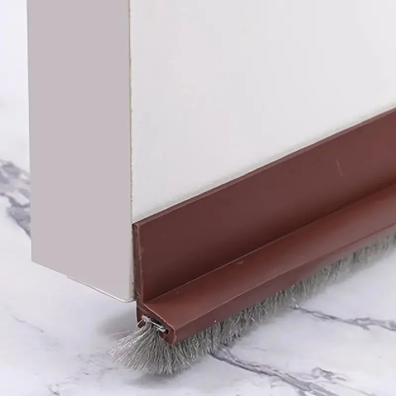 Door Seal Draft Stopper with Brush Reduce Noise, Rubber Door Sweep Breeze BlockerInsect proof, dust proof and sound proof seal
