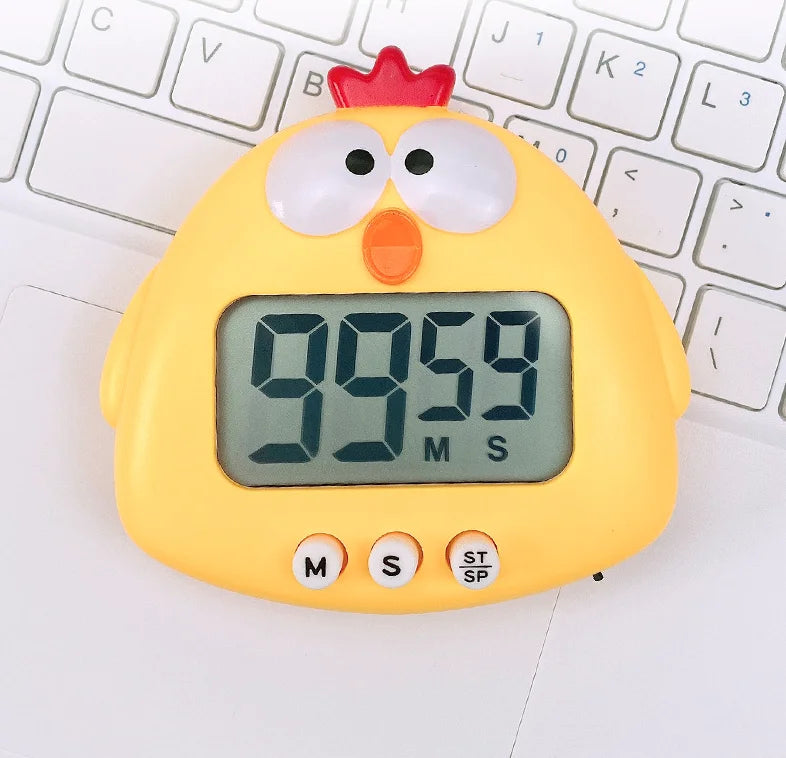 Digital Timer For Kid Study Kitchen Countdown Alarm Clock Child Study Timer Cute Animals Timer Kitchen Cooking Gadgets Gift New