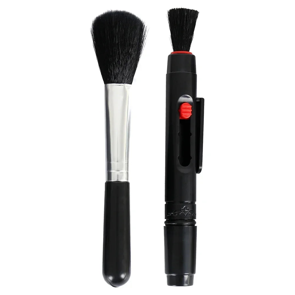 Camera Lens Cleaning Kit Professional Scratch Free Electronics Cleaning Tool Set with Air Blower Cleaning Brush Wipes Tweezers