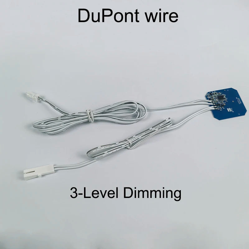 5-24V Touch Sensor Switch Hand-Sweep ControlPenetrate 5CM Wood/Glass/Acrylic  4 Mode Dimmable DIY Module Cabinet Closet Light