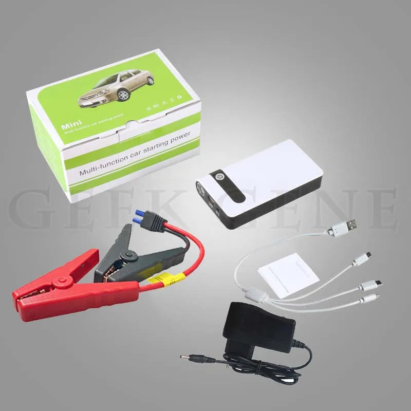 GKFLY 2000A Portable Car Jump Starter High Power Starting Device Car Battery Booster for Petrol / Diesel Cars