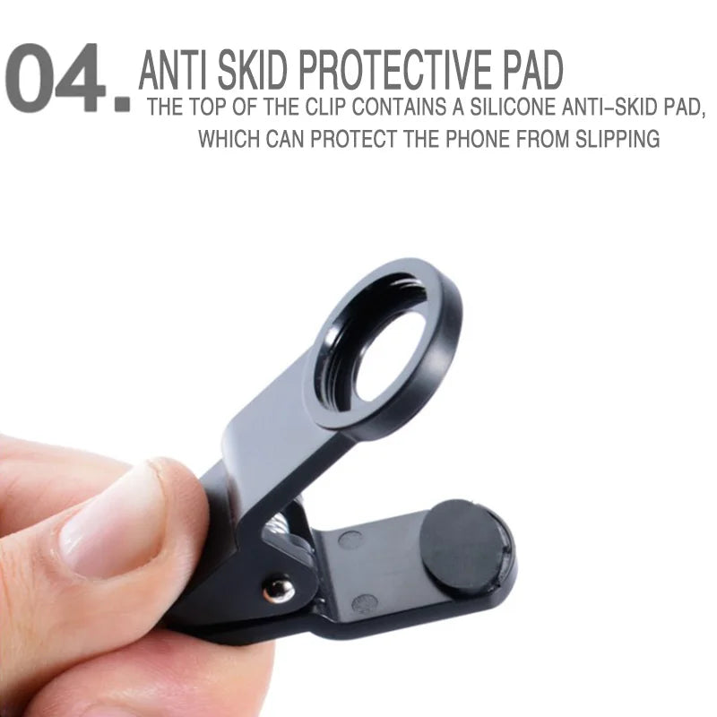 Universal 3 In 1 Fisheye Phone Lens 0.67X Wide Angle Zoom Lens Fish Eye Macro Lens Camera Kit With Phone Clip For iPhone Xiaomi