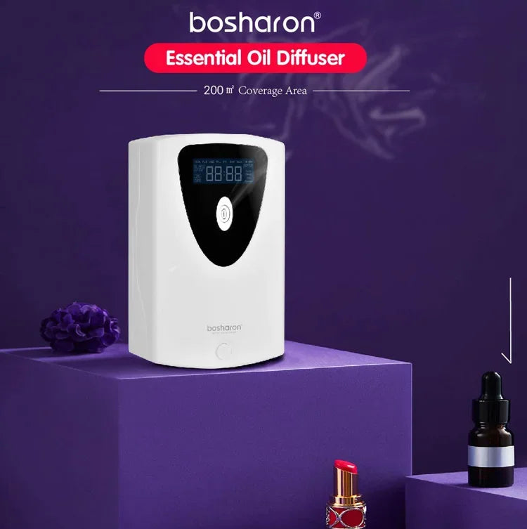 Aromatherapy MachineSmart Home Appliances Aroma Diffuser Air Quality Plug In Wall Mounted Nebulizer Aromatherapy Essential Oil E