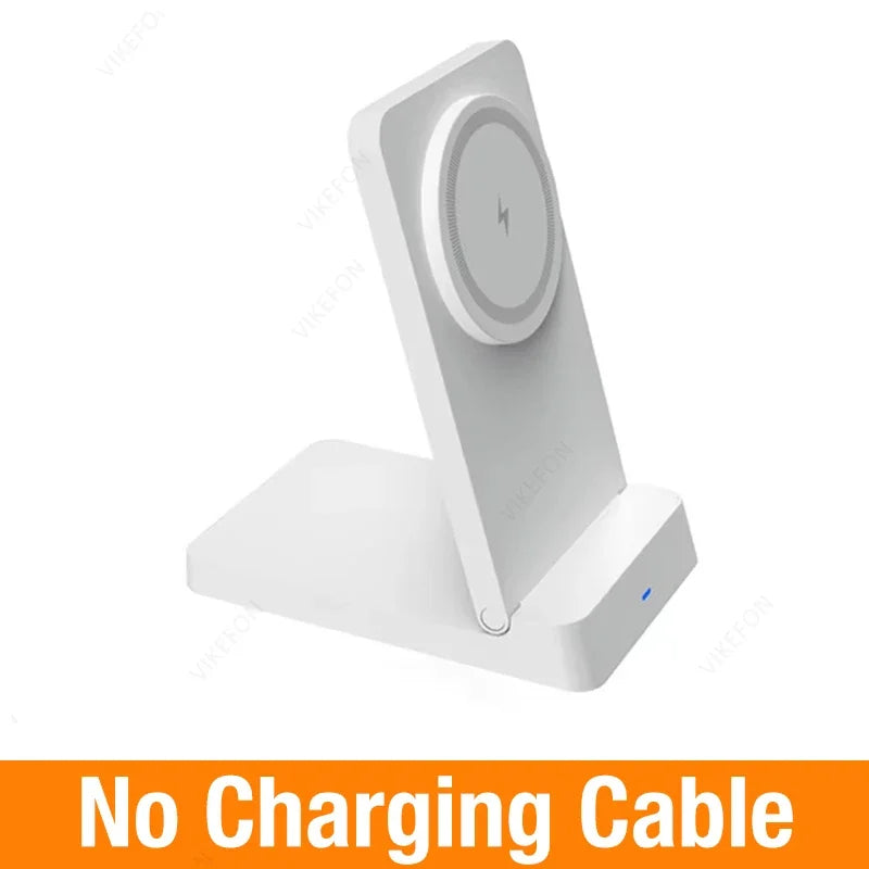 Magnetic Fast Charging Station 30W Wireless Charger Desktop Fold Smart Phone Holder Charge For Magsafe iPhone 16 15 14 13 12 Pro