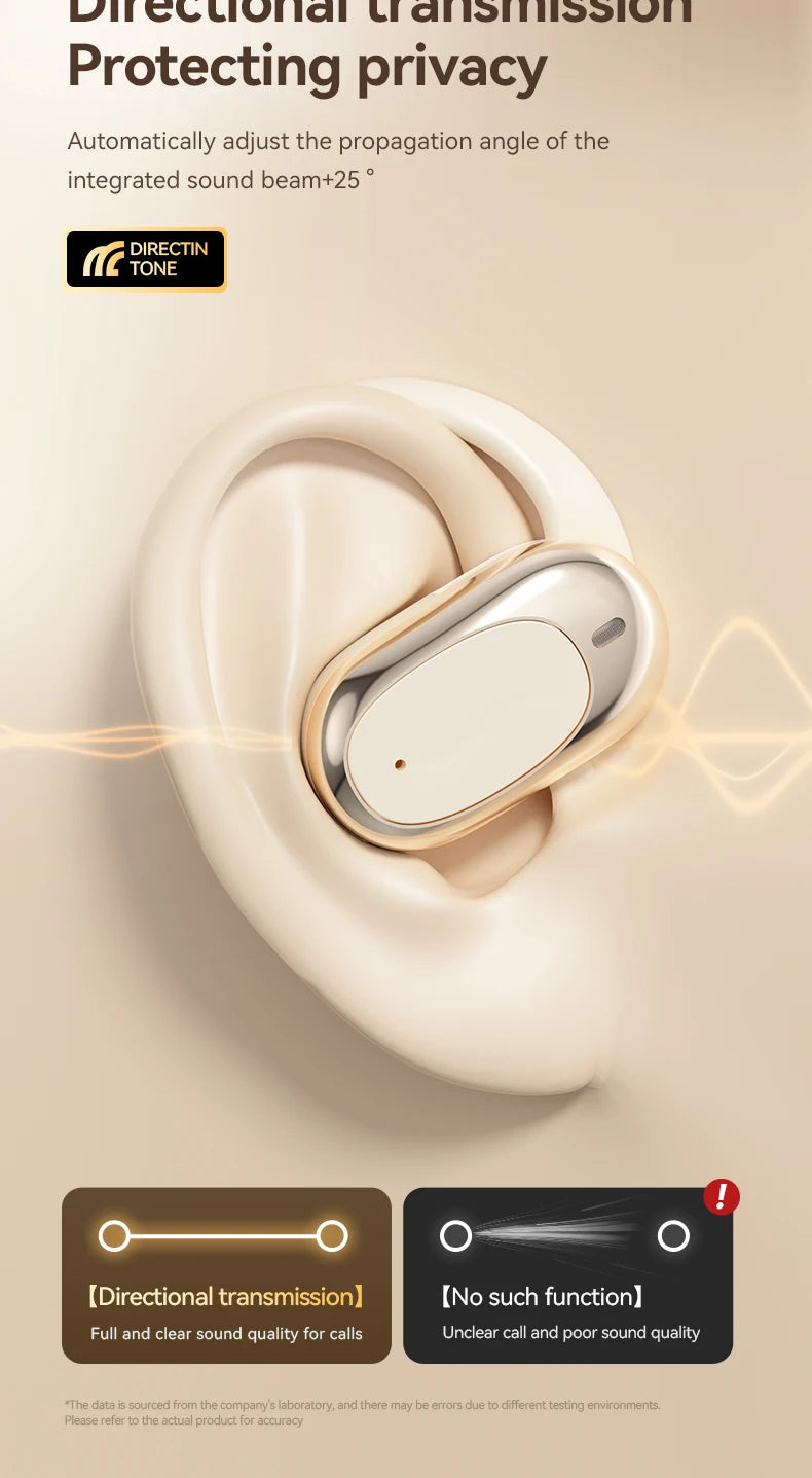 OWS earbuds True wireless headphones Bluetooth 5.49 low latency gaming and sports headphones High-fidelity stereo noise-cancelli