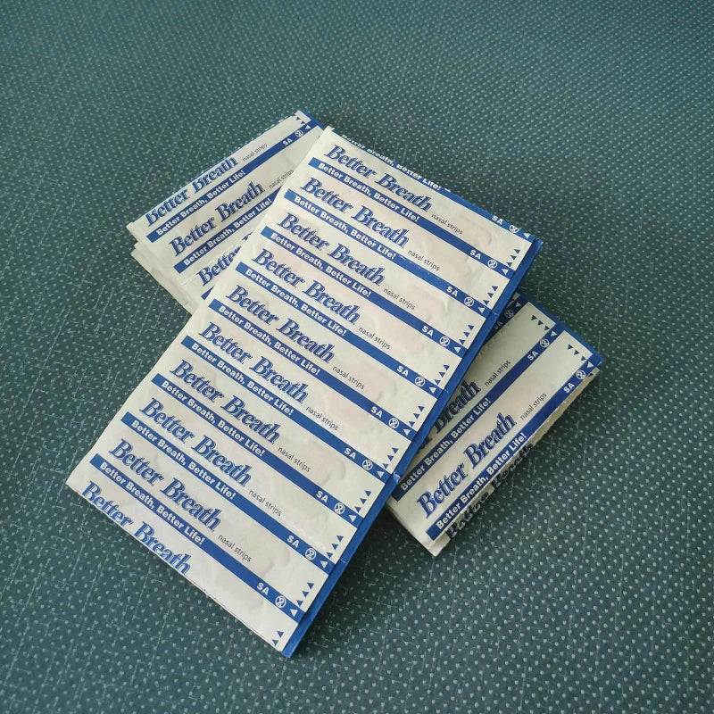 10/100/200pcs Anti Snoring Stickers Breathing Nasal Strips Physical Airway Expansion for Improved Nose Vent Comfort Sleep Aid