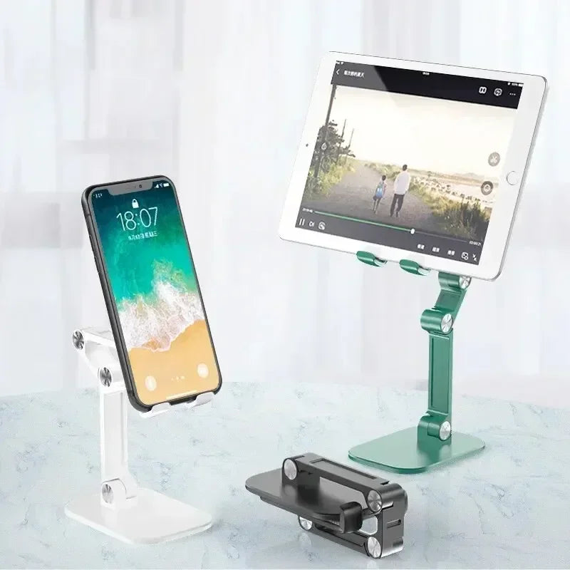 Настольная подставка для мобильного телефона iPhone, iPad, Xiaomi, регулируемая, складная, универсальная, для использования на столе.