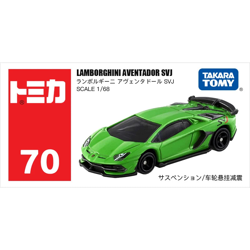 Tomica Toy Cars Mini Diecast Alloy Model Car Metal Sports Vehicles Various Styles Gifts for Children Hobby Collection