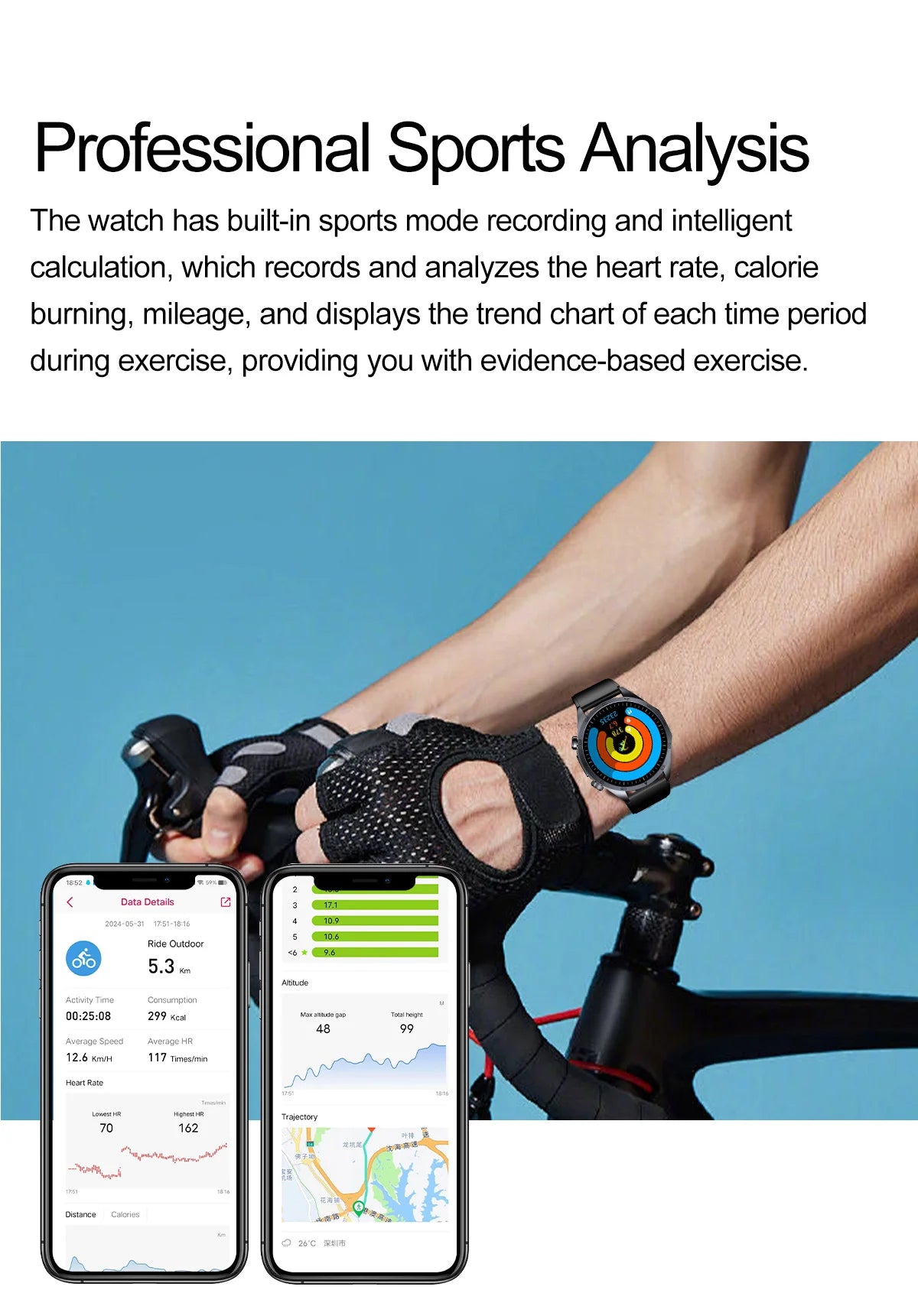 2025 Laser Pulse Uric Acid Blood Fat Nursing Smart Watch Men Body Fat Blood pressure ECG+PPG Sleep aid Treatment Health Watch