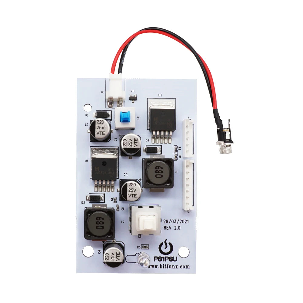 12V Rev 2.0 PS1PSU PS1 Power Board Power PSU For Playstation 1 PS1 Fat Console Replacement Original Power Supply