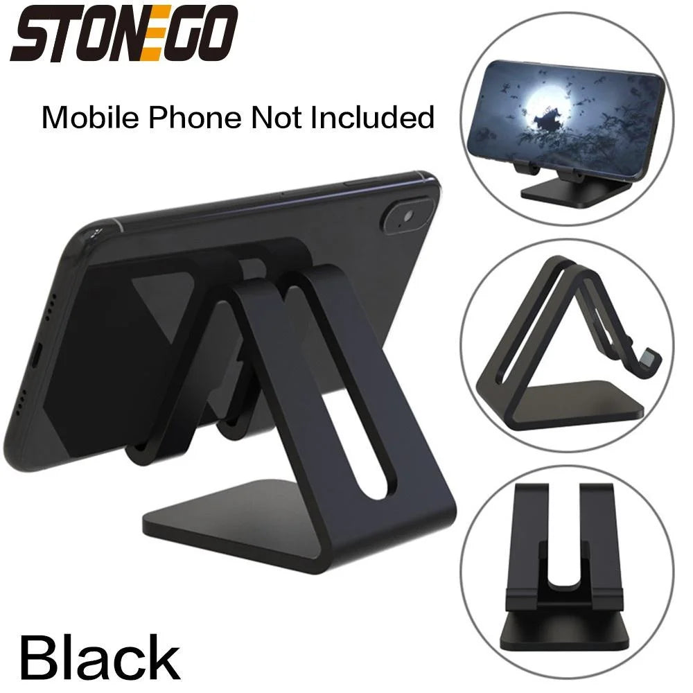 Desk Phone Holder Triangle Mobile Stand For Cell Phone Tablet Universal plastic Phone Stand