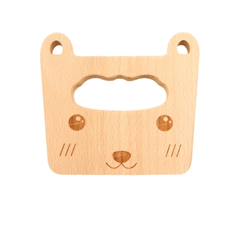 Wooden Montessori Knife Kids Cooking Toys Educational Safe Knives Cut Fruit Basic Toys & Life Skills Kitchen Tools For Toddlers