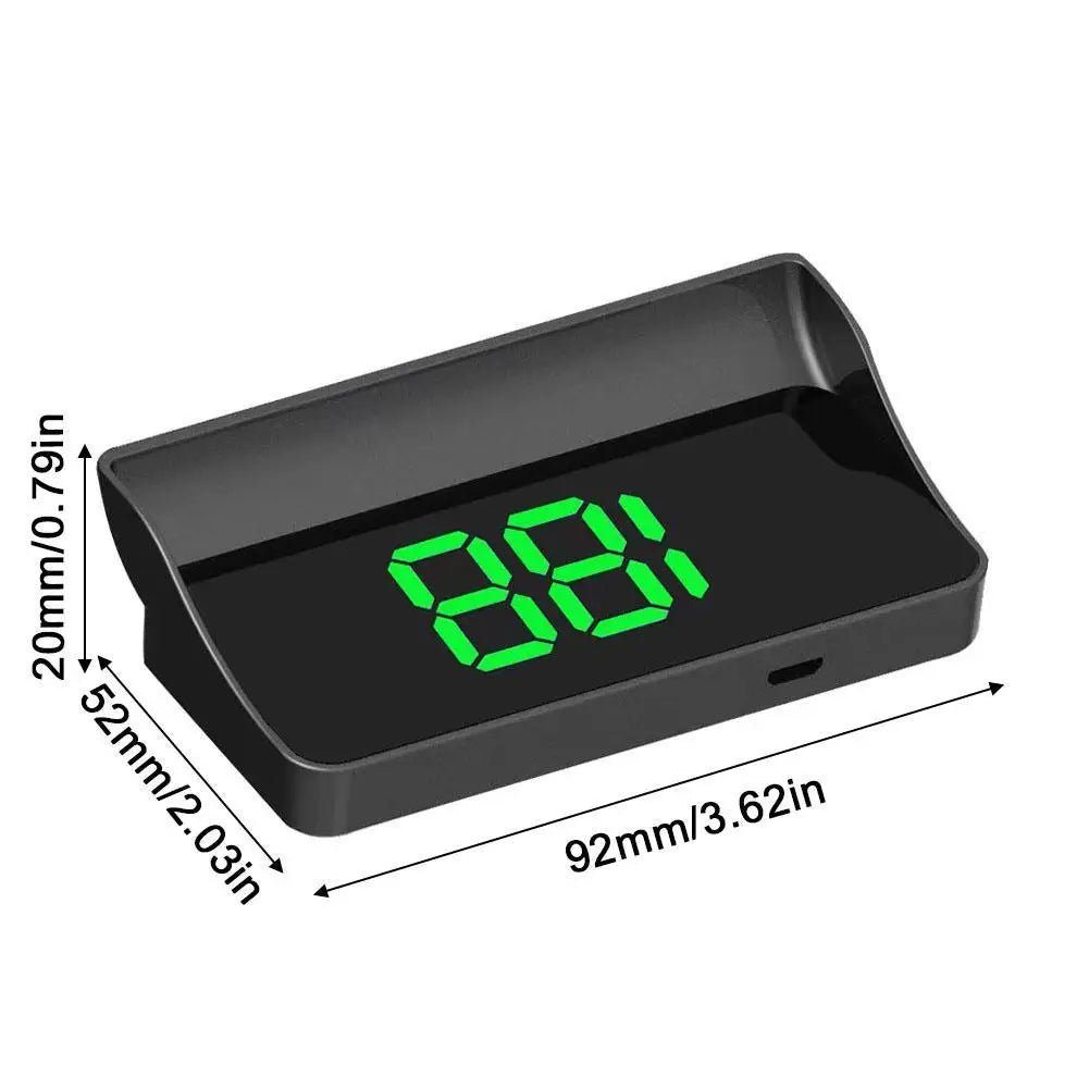 Car Head Up HD Display GPS Speedometer Speed KMH Digital HUD Windshield Projector For All Cars Auto Electronics Accessories ﻿