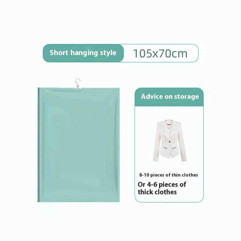 Vacuum Compression Bag No Pumping Clothes Quilt Storage Home Bag Large 3D Vacuum Compression Bags