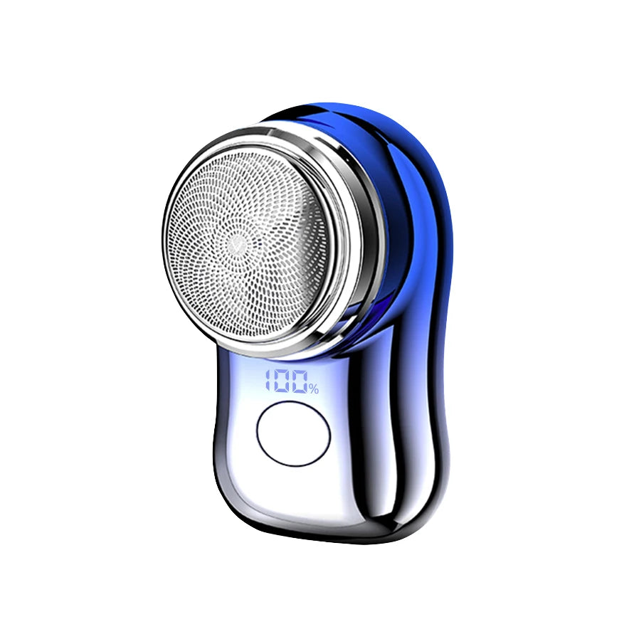 Rechargeable Mini Electric Shaver - Portable, One Button, Easy to Carry Shaver