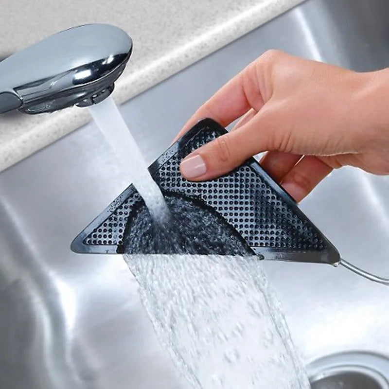 1-5set  Triangle Non Slip Rug Grippers Reusable Anti Slip Carpet Pads Rug Corner Gripper For Tile Floors Carpets Corners Mat