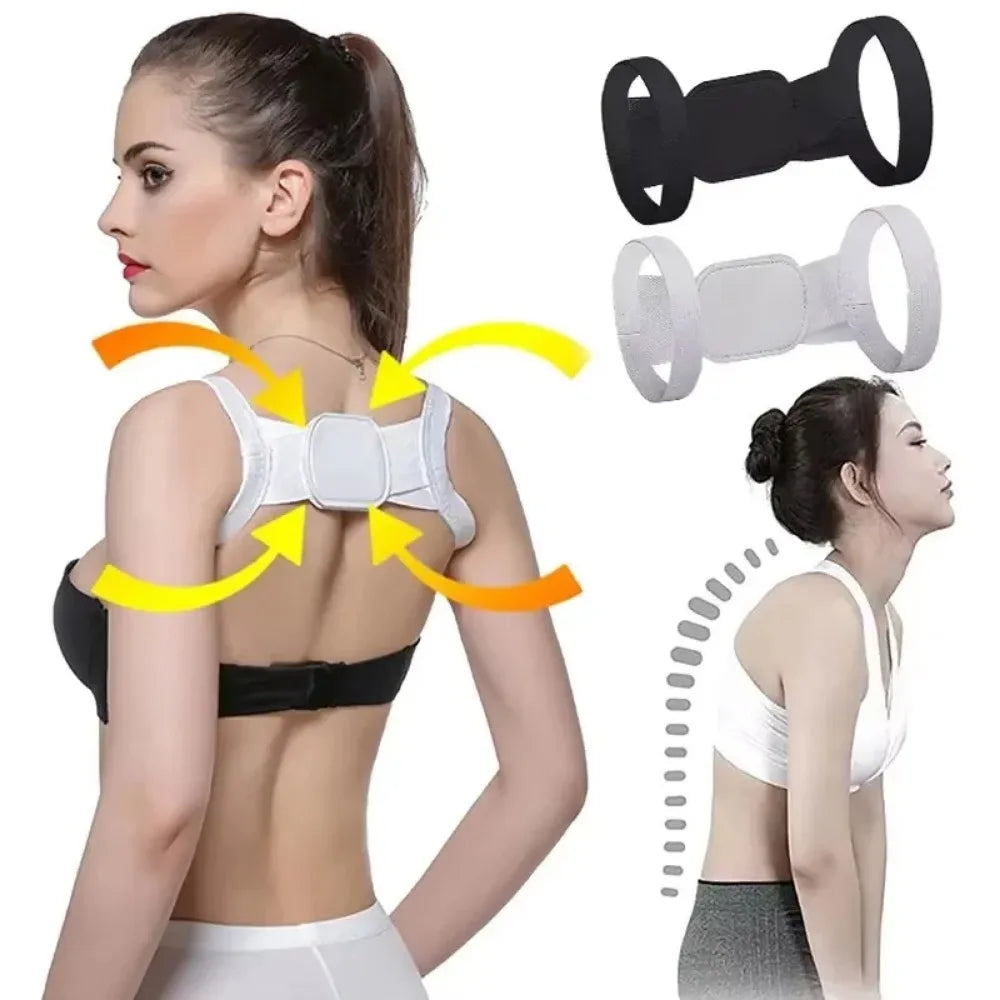 Back Posture Corrector Adjustable Support Shoulder Belt Adults Children Back Straightener Correction Spine Bone