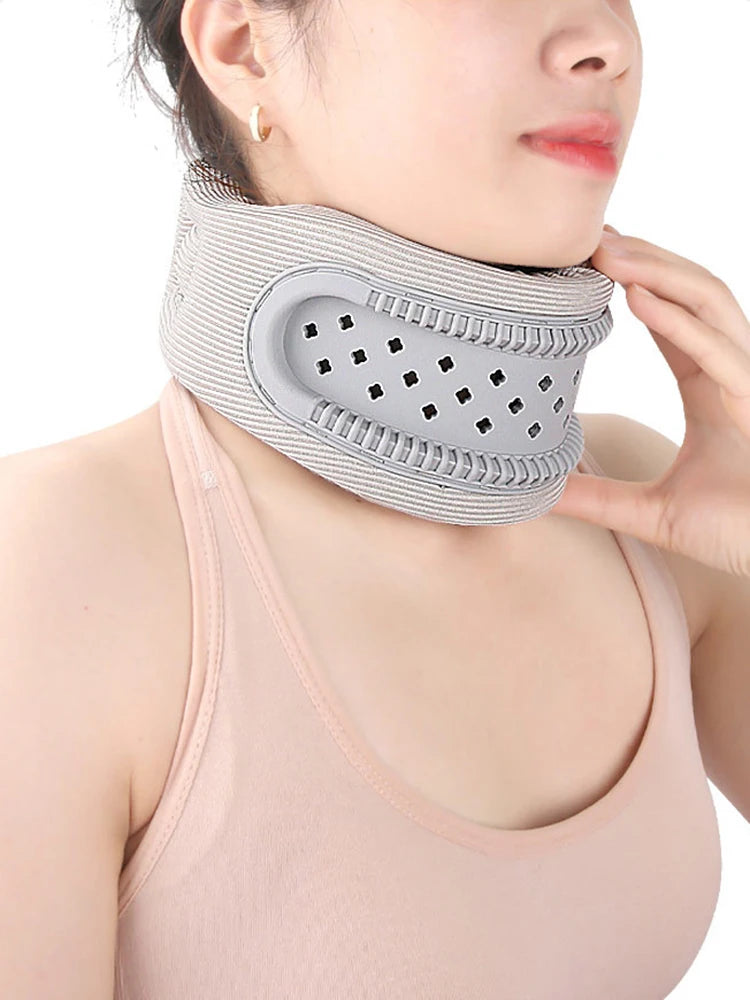 Neck Brace Anti Bowing And Neck Protection Household Portable Neck Forward Leaning Cervical Corrector Breathable Neckband Cover