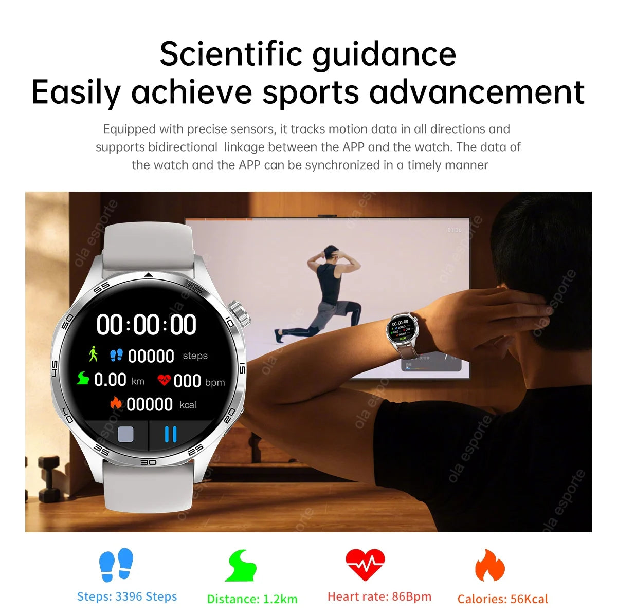 ساعة GT5 Pro الذكية الجديدة للرجال، إصدار 2025، مزودة بنظام تحديد المواقع العالمي (GPS)، وشاشة AMOLED بزاوية 360 درجة، وتقنية NFC، وبلوتوث لإجراء المكالمات، ومقاومة للماء، وميزة مراقبة الصحة، متوافقة مع نظام iOS.