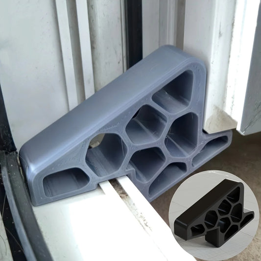 1 Heavy-Duty Wedge Anti-Slip Door Stopper-Suitable for Indoor Use, Easy to Install/Remove,Compatible with Balcony & Window Doors