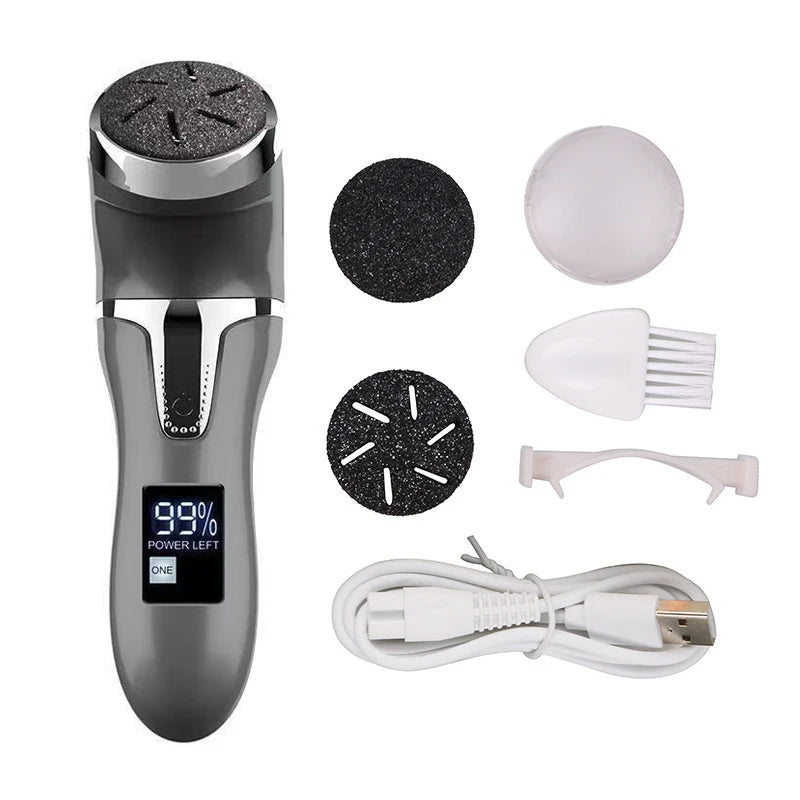 Electric Pedicure Tools Foot Care File Leg Heels Remove Hard Cracked Dead Skin Callus Remover Feet Foot Files Clean Care Machine
