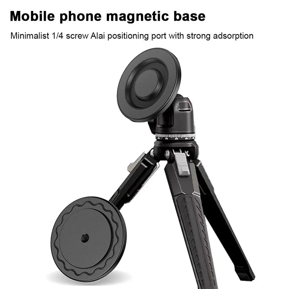 Magnetic Base For MagSafe 1/4 Screw Interface Car Cellphone Stand Mount Magnet Car Phone Holder Accessories