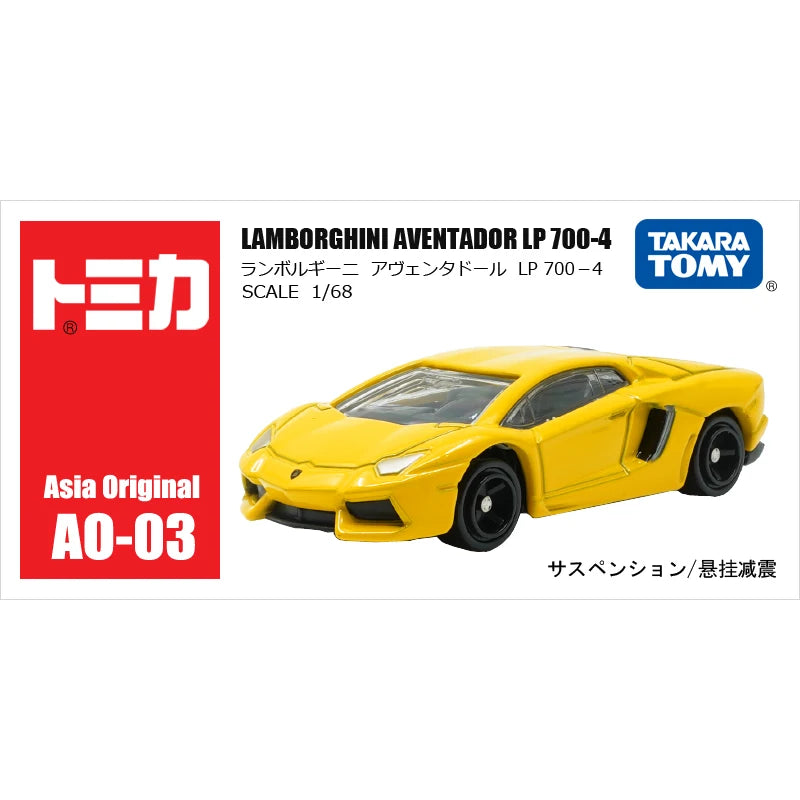 Tomica Toy Cars Mini Diecast Alloy Model Car Metal Sports Vehicles Various Styles Gifts for Children Hobby Collection